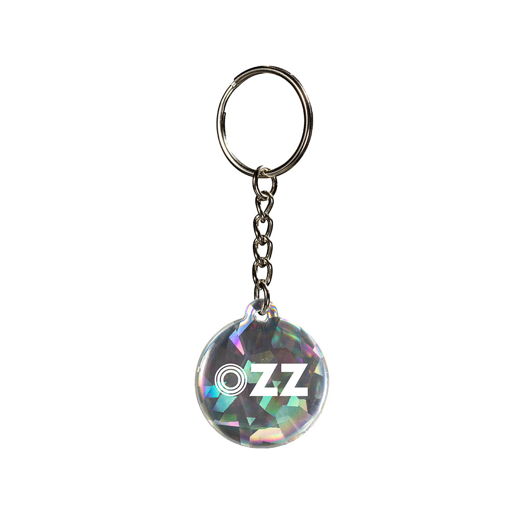 Silver OZZ Key Chain